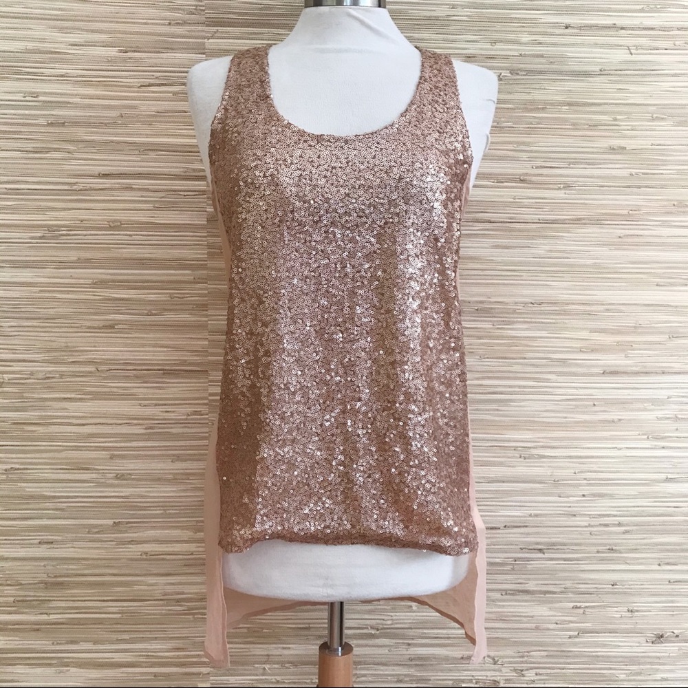 Lush Sequin Tank Top - Picture 5 of 12